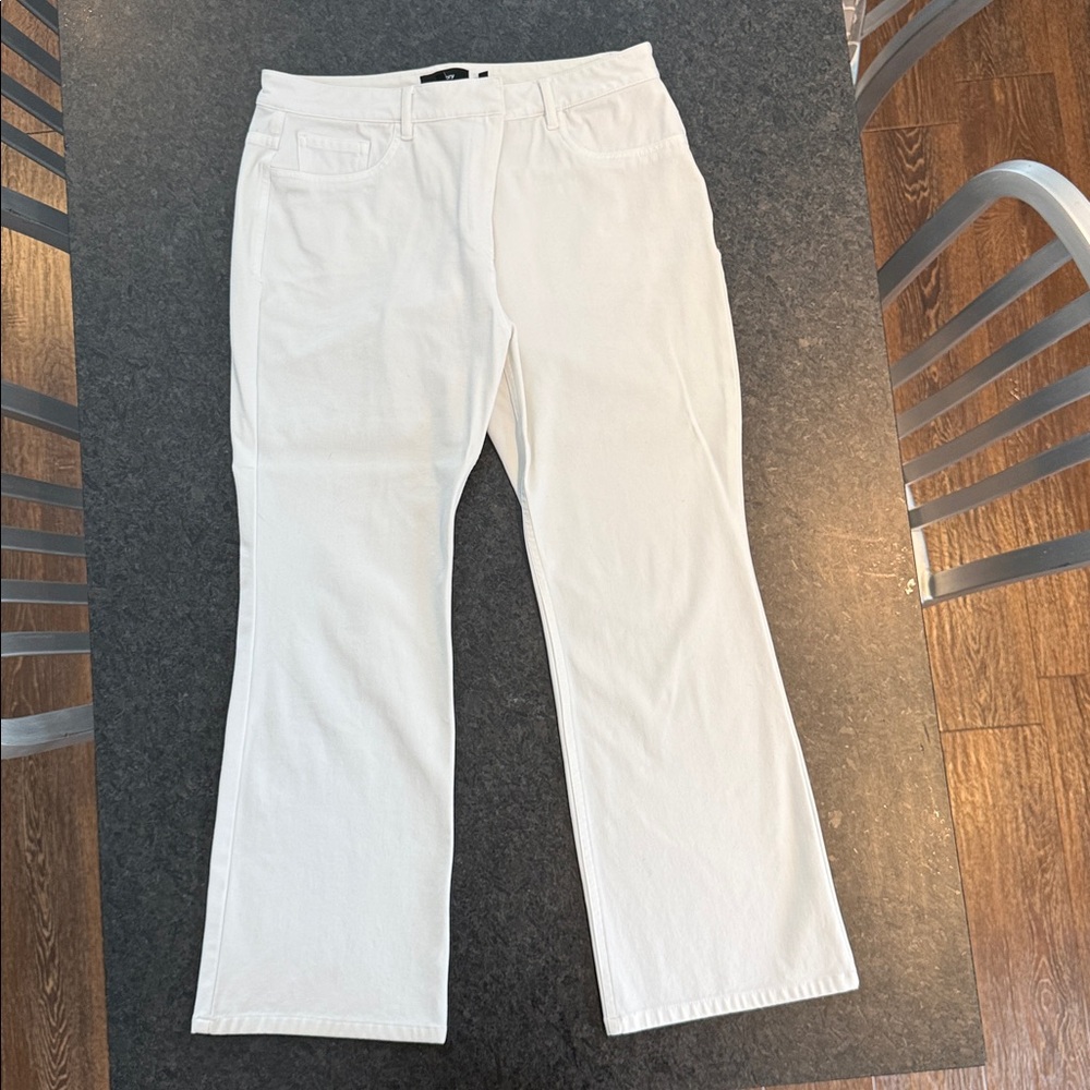 Theory white pants